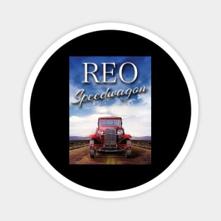 Reo Speedwagon Race Magnet